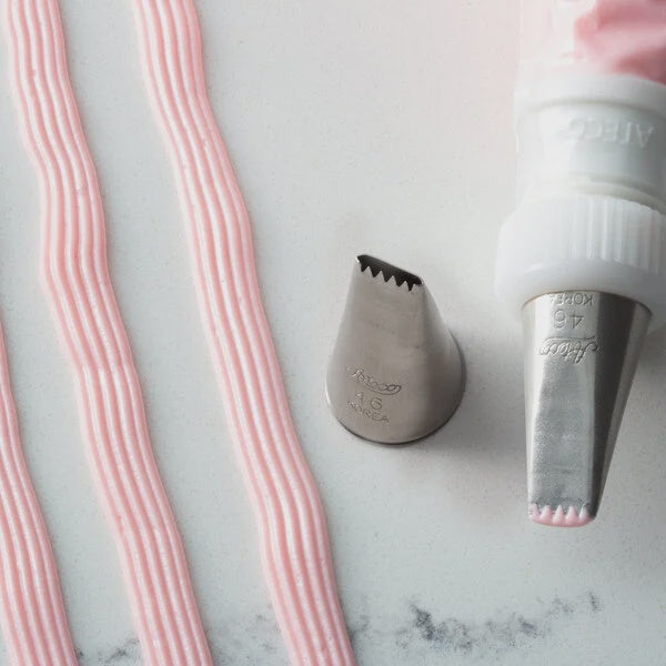 46 Basketweave Piping Tip – International Imports The Chefs Shop