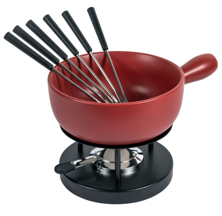 Cheese Fondue Set Classic Red Ø 23cm - Main Image