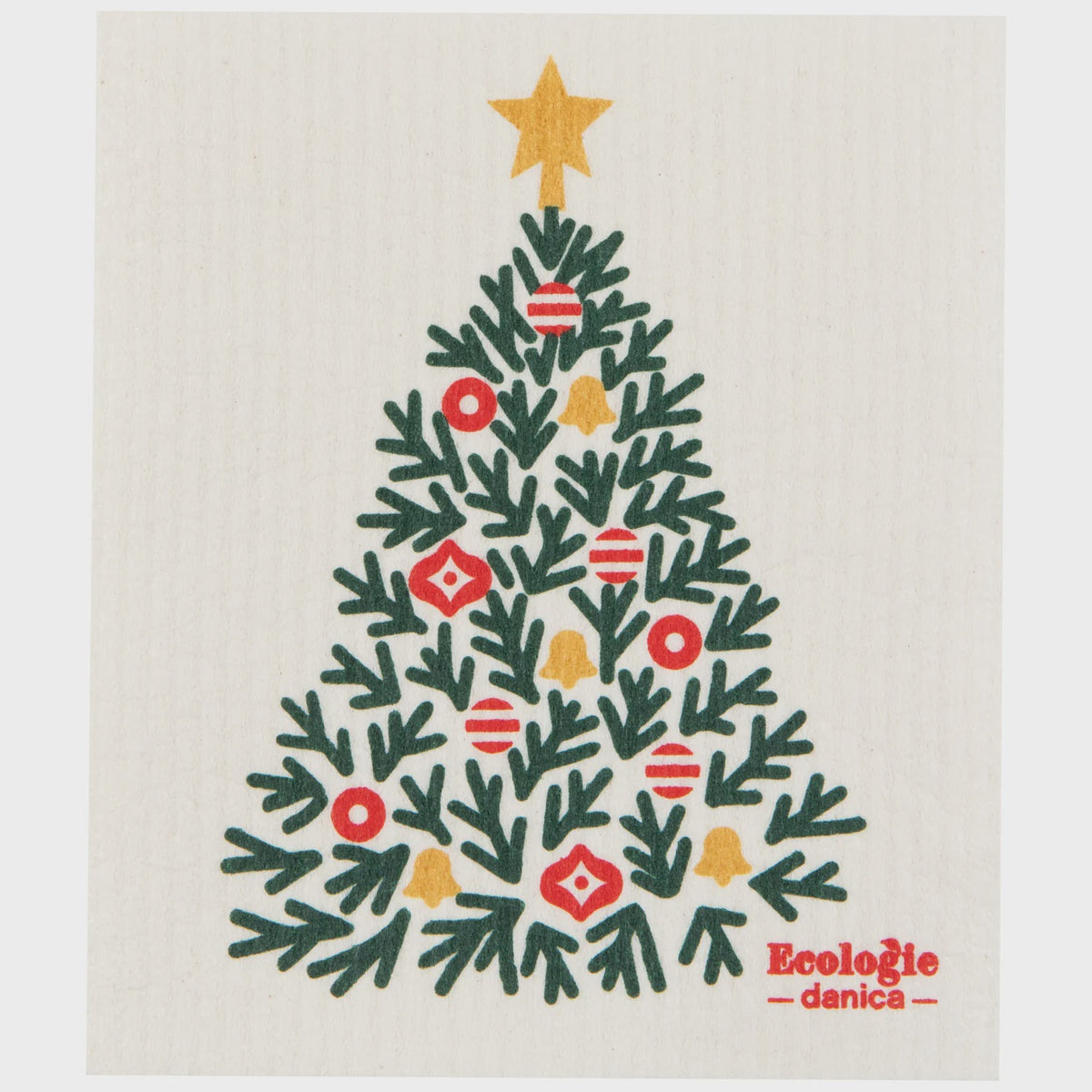 Festive Fir Swedish Dishcloth – International Imports The Chefs Shop